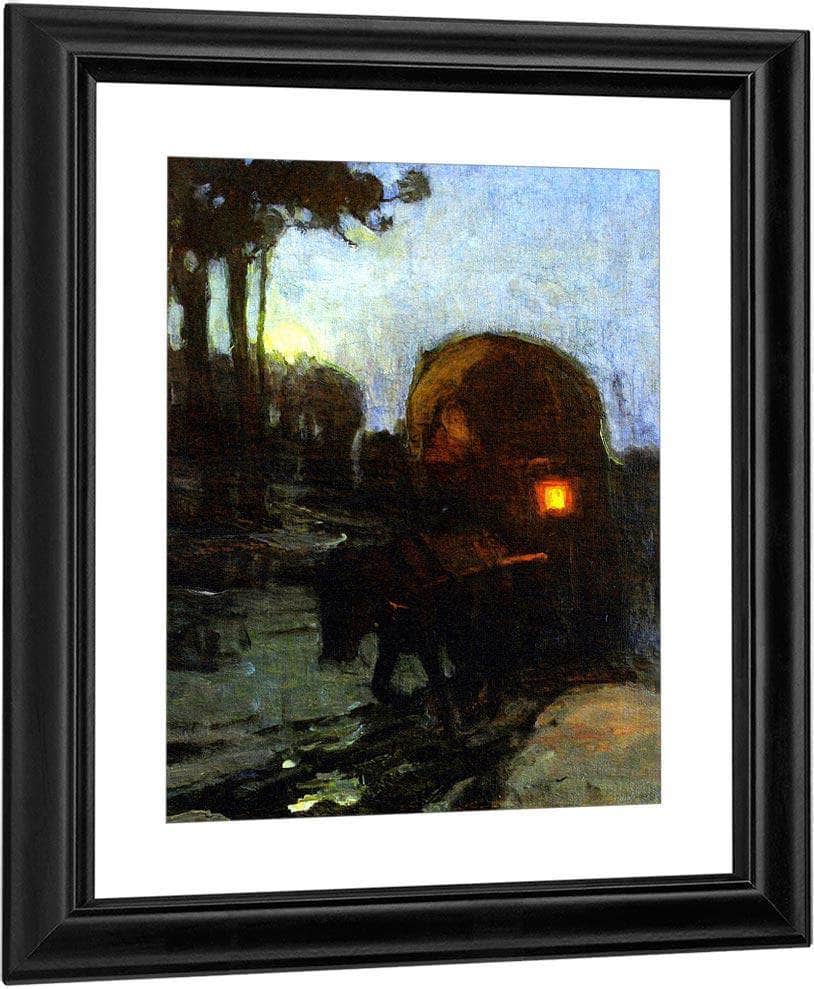 Return At Night From The Market By Henry Ossawa Tanner Fine Art Print