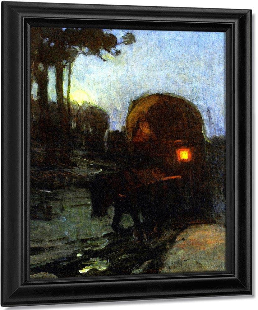 Return At Night From The Market By Henry Ossawa Tanner Fine Art Print