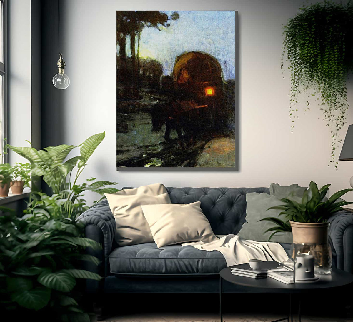 Return At Night From The Market By Henry Ossawa Tanner Fine Art Print