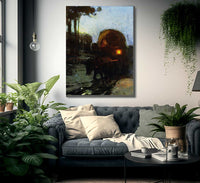 Return At Night From The Market By Henry Ossawa Tanner Fine Art Print