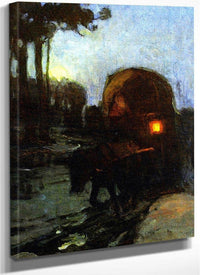 Return At Night From The Market By Henry Ossawa Tanner Fine Art Print