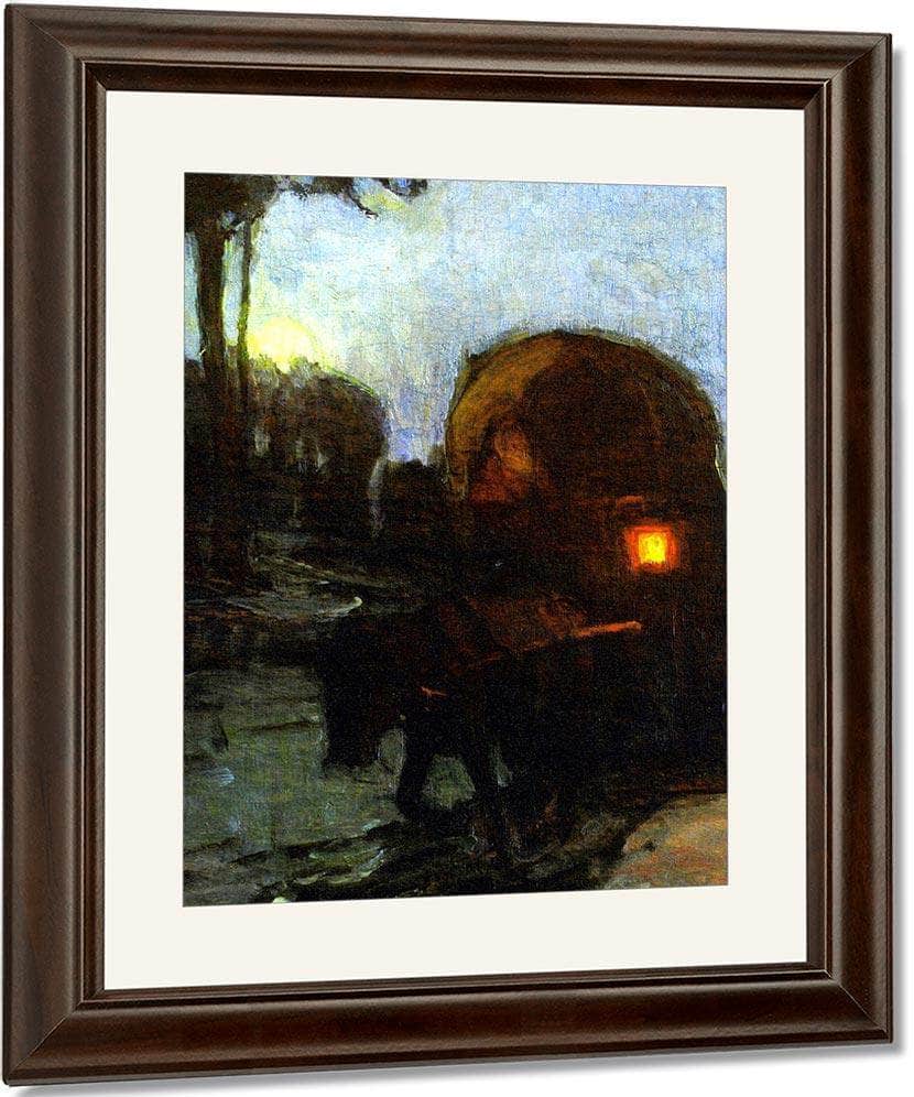 Return At Night From The Market By Henry Ossawa Tanner Fine Art Print