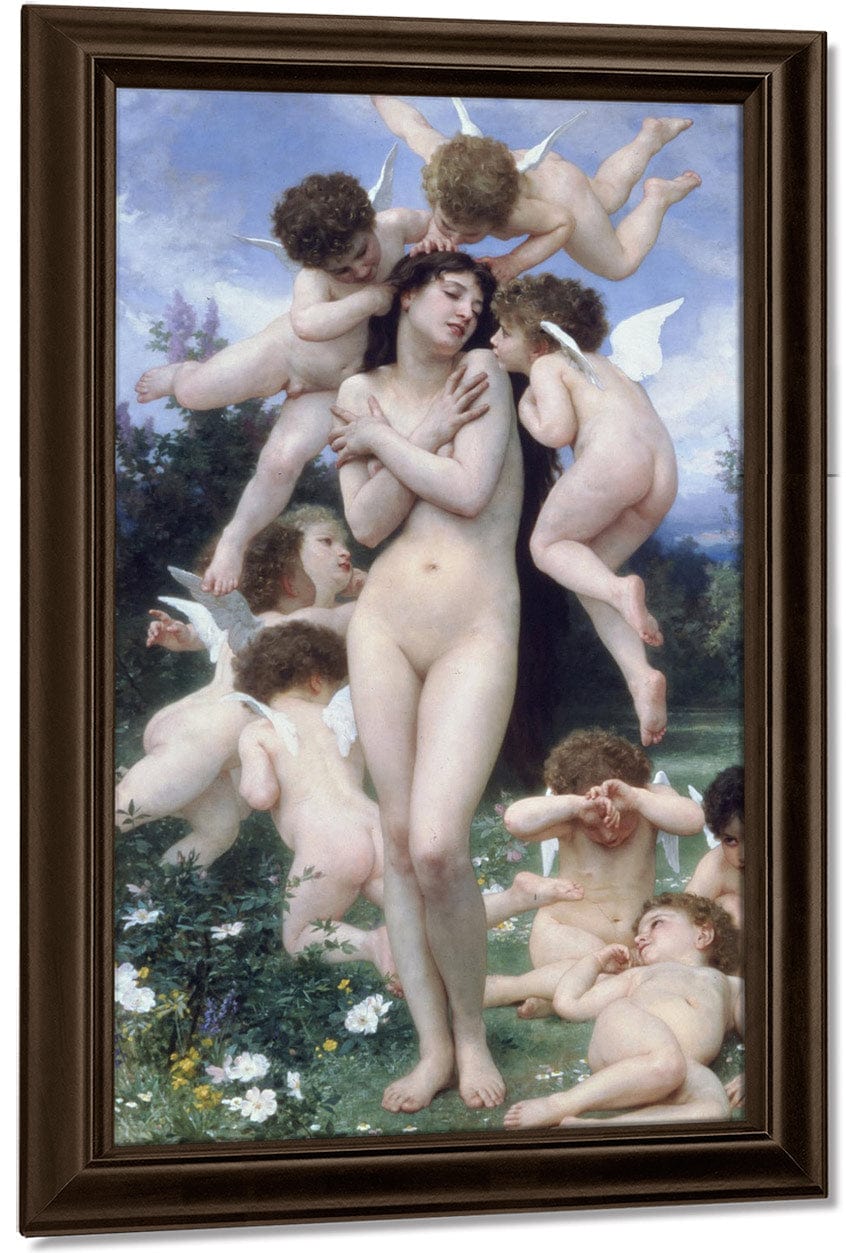 Return Of Spring 1886 Neoclassical 201 3X177 8Cm Joslyn Art Museum By William Adolphe Bouguereau Fine Art Print
