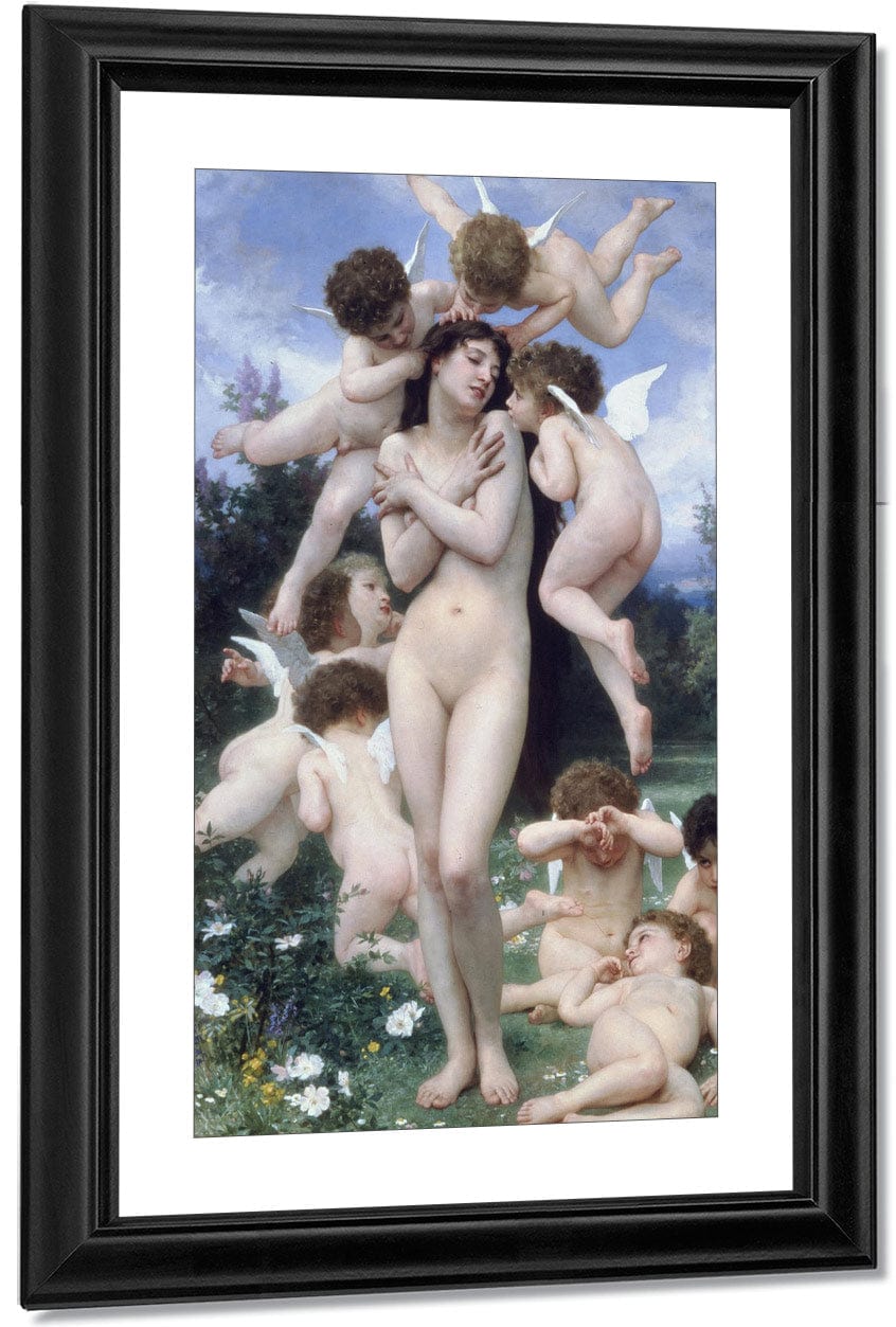 Return Of Spring 1886 Neoclassical 201 3X177 8Cm Joslyn Art Museum By William Adolphe Bouguereau Fine Art Print
