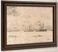 Return Of The Fleet By Childe Hassam Fine Art Print