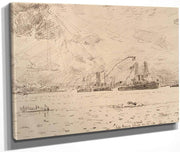 Return Of The Fleet By Childe Hassam Fine Art Print