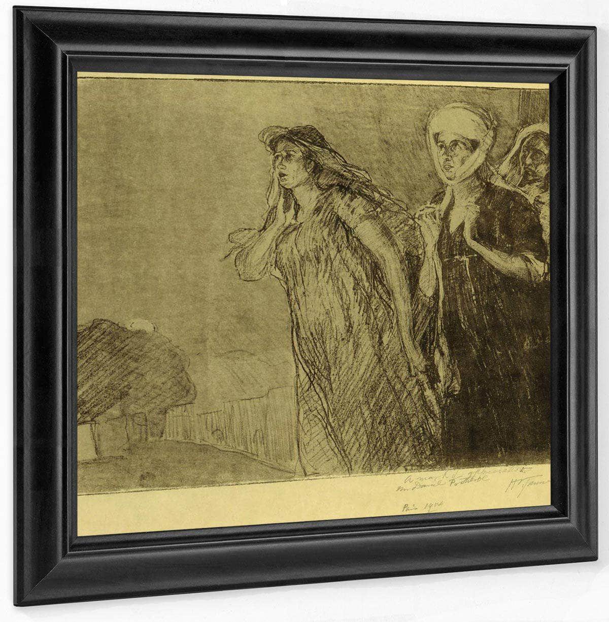 Return To The Tomb By Henry Ossawa Tanner Fine Art Print
