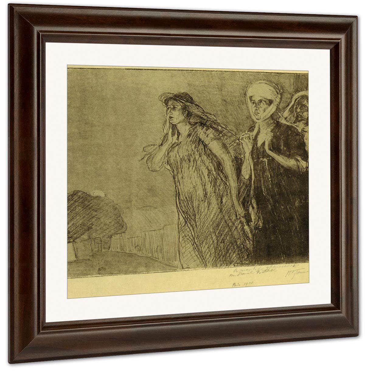 Return To The Tomb By Henry Ossawa Tanner Fine Art Print