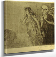 Return To The Tomb By Henry Ossawa Tanner Fine Art Print