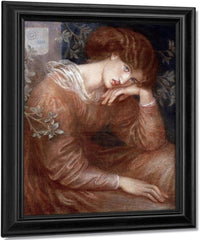 Reverie By Dante Gabriel Rossetti Fine Art Print