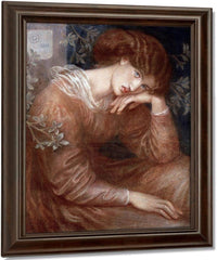 Reverie By Dante Gabriel Rossetti Fine Art Print