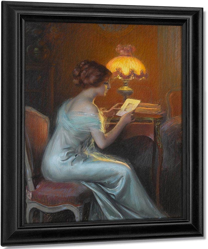 Reverie By Enjolras Delphin Fine Art Print
