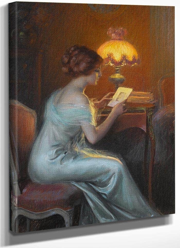 Reverie By Enjolras Delphin Fine Art Print