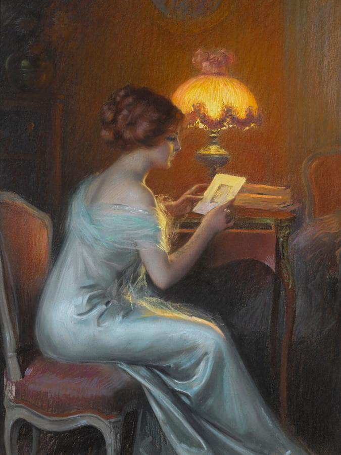 Reverie By Enjolras Delphin Fine Art Print
