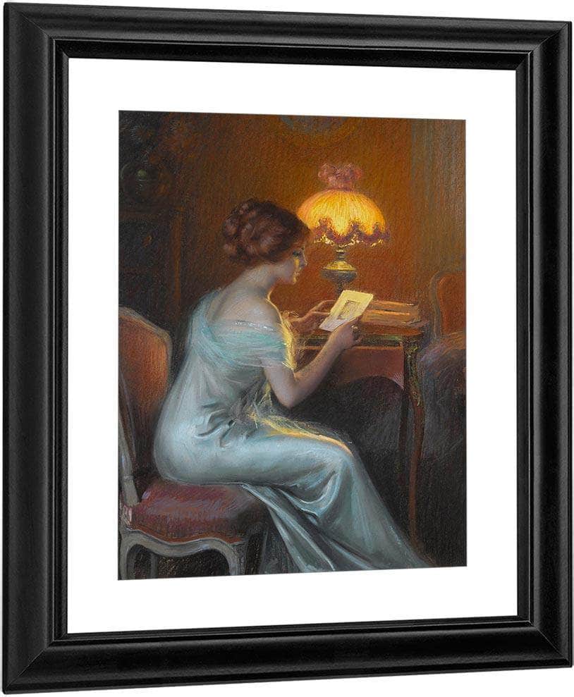 Reverie By Enjolras Delphin Fine Art Print