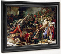 Revolt In Cairo On 21 October 1798 1810 By Anne Louis Girodet Fine Art Print