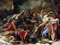 Revolt In Cairo On 21 October 1798 1810 By Anne Louis Girodet Fine Art Print
