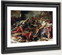 Revolt In Cairo On 21 October 1798 1810 By Anne Louis Girodet Fine Art Print