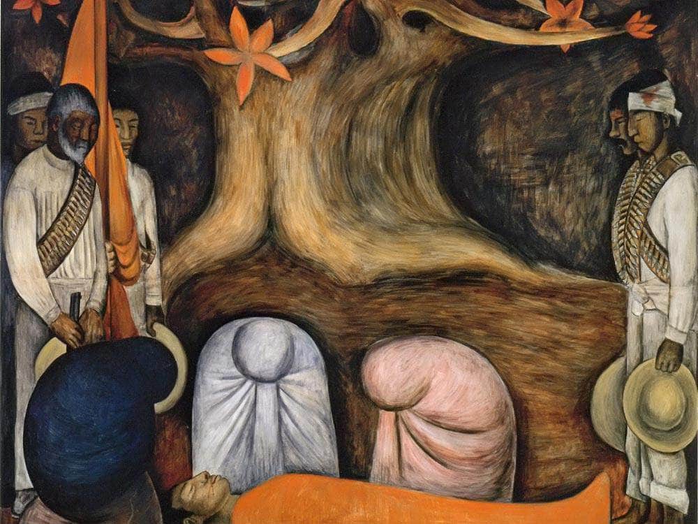 Revolution Germination The Flowering Of The Revolution By Diego Rivera Fine Art Print