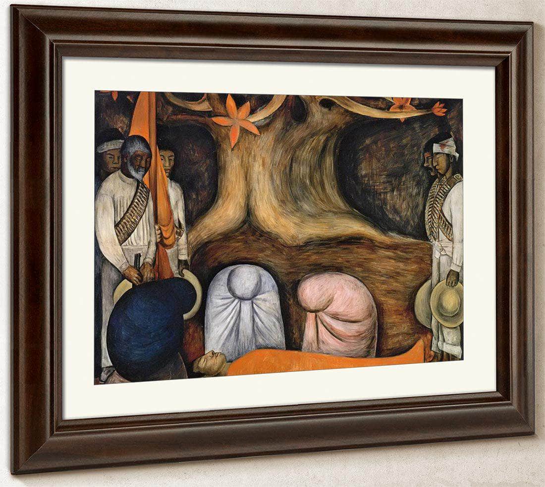 Revolution Germination The Flowering Of The Revolution By Diego Rivera Fine Art Print