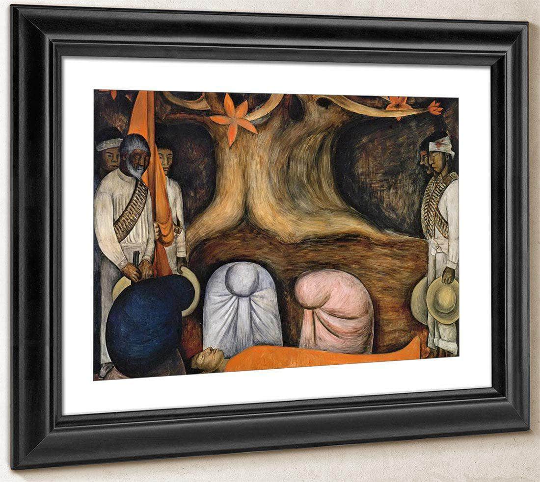 Revolution Germination The Flowering Of The Revolution By Diego Rivera Fine Art Print