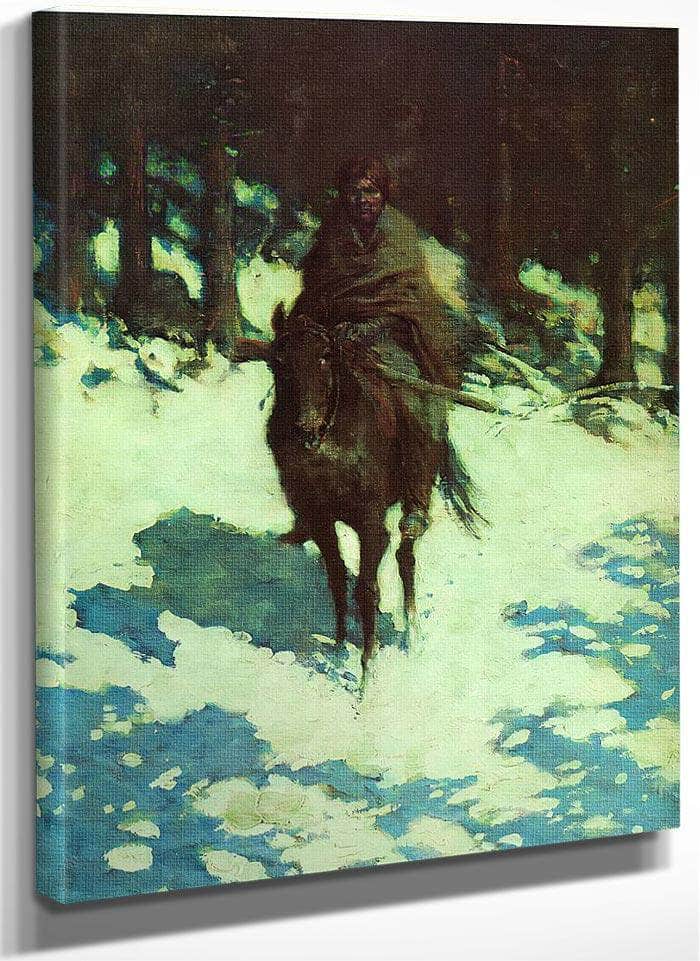 Rhe Sentinel By Frederic Remington Fine Art Print