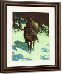 Rhe Sentinel By Frederic Remington Fine Art Print