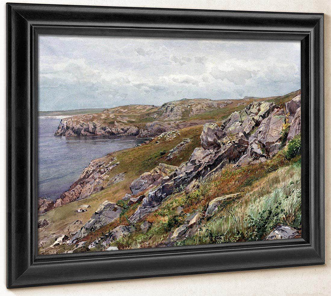 Rhode Island Coast Conanicut Island By William Trost Richards Fine Art Print