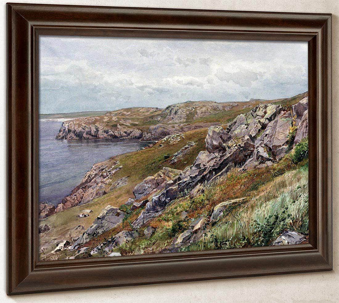 Rhode Island Coast Conanicut Island By William Trost Richards Fine Art Print