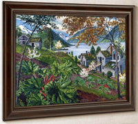 Rhubarb At Sandalstrand By Nicolai Astrup Fine Art Print