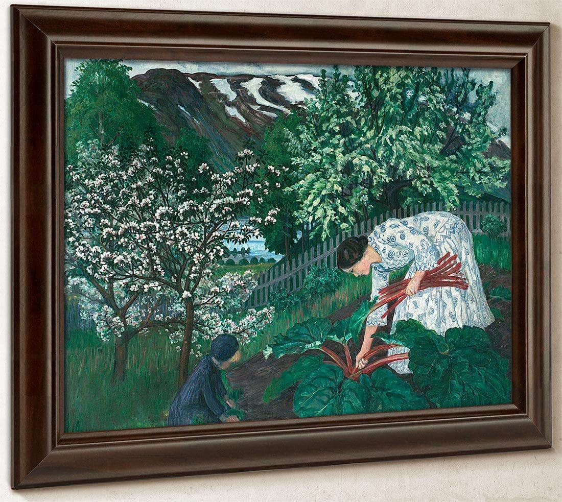 Rhubarb By Nicolai Astrup Fine Art Print