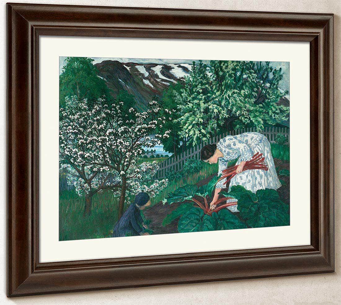 Rhubarb By Nicolai Astrup Fine Art Print