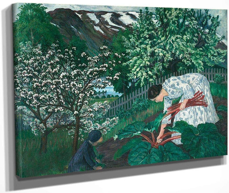 Rhubarb By Nicolai Astrup Fine Art Print