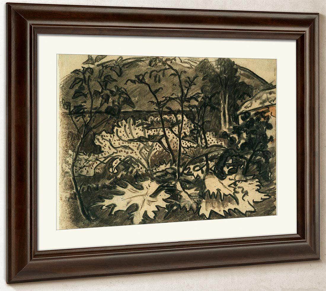 Rhubarb Hogweed By Nicolai Astrup Fine Art Print