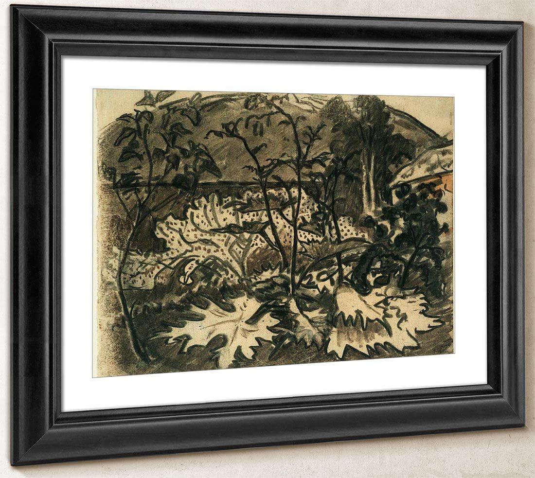 Rhubarb Hogweed By Nicolai Astrup Fine Art Print