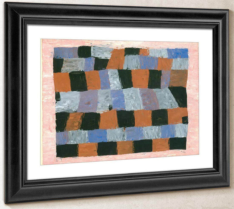 Rhyhmical Severer And Freer 1930 O 9( 59) By Paul Klee Fine Art Print