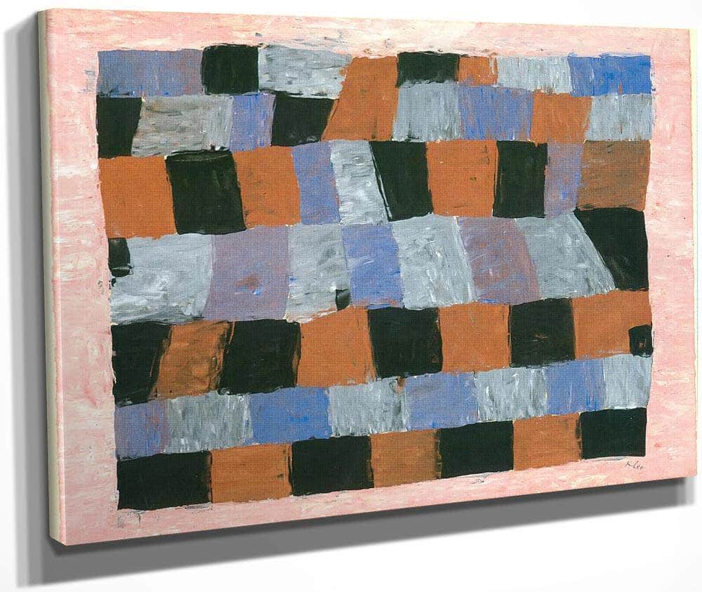 Rhyhmical Severer And Freer 1930 O 9( 59) By Paul Klee Fine Art Print