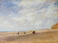 Rhyl Sands C.1854 By David Cox Fine Art Print
