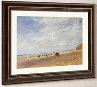 Rhyl Sands C.1854 By David Cox Fine Art Print