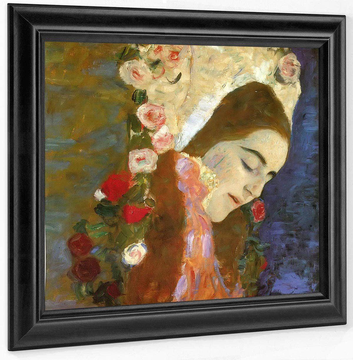Ria Munk On Her Death Bed By Gustav Klimt Fine Art Print