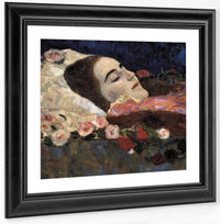Ria Munk On Her Deathbed 1912 50X50Cm Private Collection By Gustav Klimt Fine Art Print