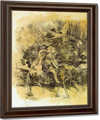 Rider By Paul Gauguin Fine Art Print