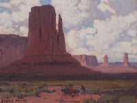 Riders In Canyon De Chelly National Monument By Edgar Payne Fine Art Print