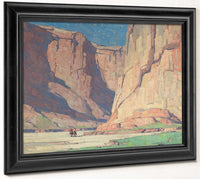 Riders In The Canyon De Chelly, Arizona By Edgar Payne Fine Art Print