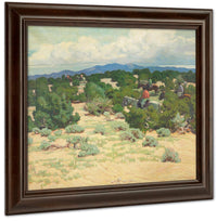 Riders In The Foothills By Walter Ufer Fine Art Print