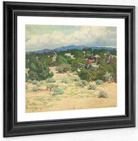 Riders In The Foothills By Walter Ufer Fine Art Print