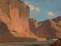 Riders Passing Through The Canyon By Edgar Payne Fine Art Print