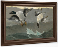 Right And Left By Winslow Homer Fine Art Print