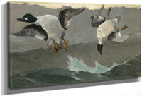 Right And Left By Winslow Homer Fine Art Print