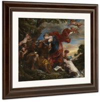 Rinaldo And Armida By Anthony Van Dyck Fine Art Print